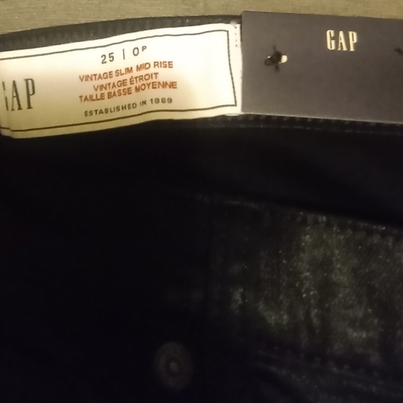 Gap Vintage Slim MidRise - Picture 3 of 4